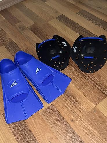 su alti ov: Üzgüçülük üçün avadanlıq dəsti - Üz qapaqları: Speedo marka, qısa — 3