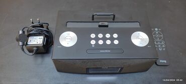 Dinamiklər və kolonkalar: IHOME MICRO MUSİQİ MƏRKƏZİ ƏLA VƏZIYYƏTDƏDIR IPOD AUX RADIO, SES — 10