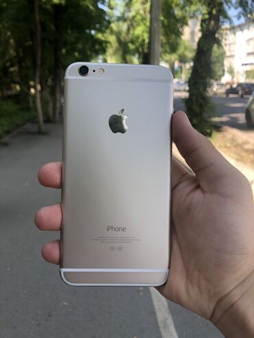 Apple iPhone: IPhone 6 Plus, Б/у, 16 ГБ, Золотой, 88 %