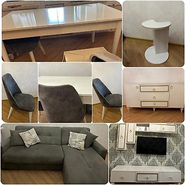 Ev üçün digər mebel: Qonaq desdi 770 azn.Tek tek satisi yoxdur.Divan — 1