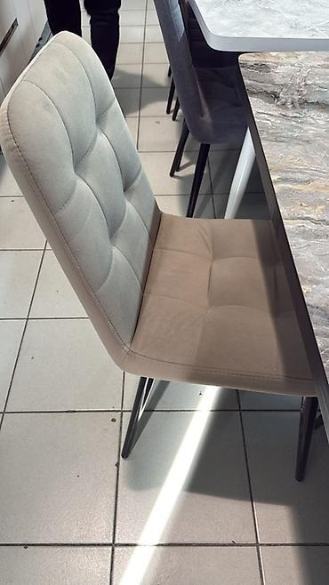 Кухонные столы и стулья: Кухонный стол и стул, цвет - Белый — 12