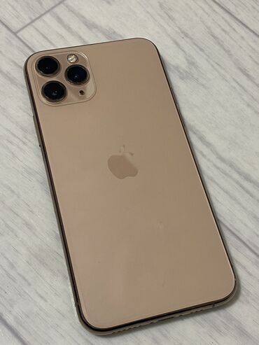 антенны сота: IPhone 11 Pro, Б/у, 256 ГБ, Matte Gold, Зарядное устройство, Чехол, 72 %