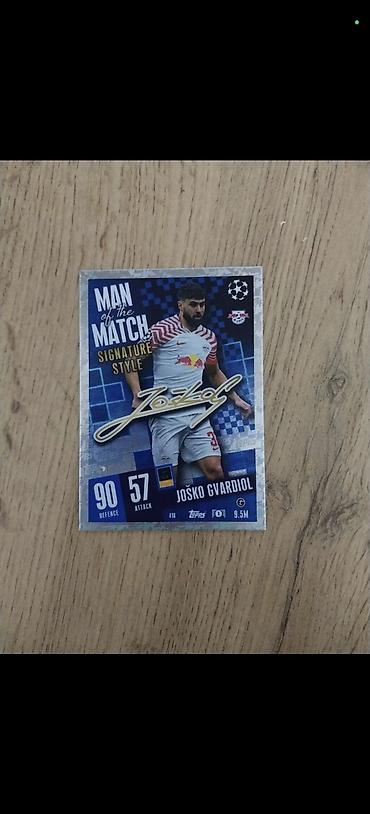 Искусство и коллекционирование: Topps Match Attax UEFA Champions League kolleksiya kartı – “Man of the — 1