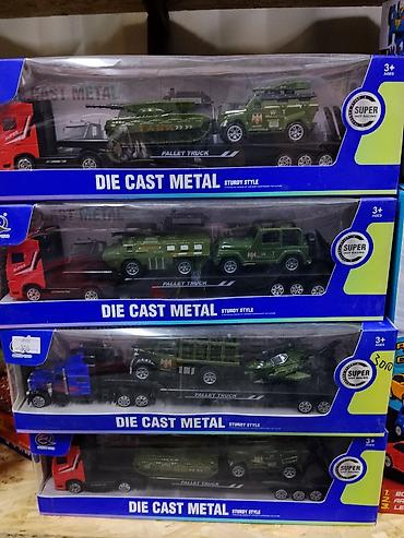 Игрушки: Набор игрушечной техники “Die Cast Metal” (для детей 3+) — военные — 1