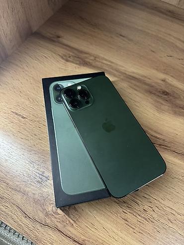 iphone 4с: IPhone 13 Pro Max, Б/у, 256 ГБ, Alpine Green, Коробка, 86 % — 4