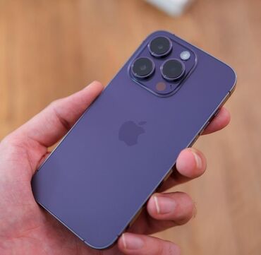 стекло антишпион: IPhone 14 Pro, Колдонулган, 128 ГБ, Deep Purple, Коргоочу айнек, Каптама, 83 %