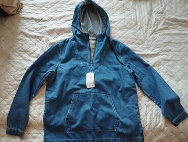 джинсовый куртка мужской: Куртка XL (EU 42), цвет - Голубой