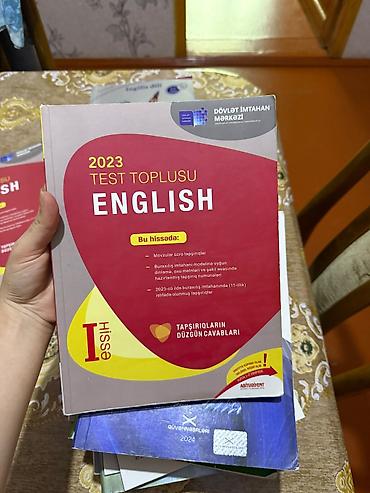 kitab almaq: İngilis dili Testlər 9-cu sinif, DİM, 1-ci hissə, 2023 il — 1