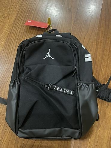 барсетка jordan: Рюкзак Jordan, черный - Универсальный городской и спортивный рюкзак — 1