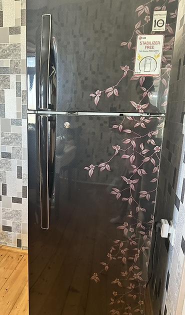 ventilyator su ile: İşlənmiş 2 qapılı LG Soyuducu Satılır, rəng - Qara — 1