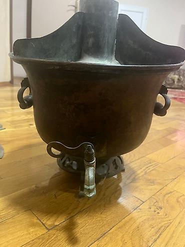 İdman və hobbi: Qədim Somavar 1780 ci il 3 gözdən ibarətdir, birinci iki gözdə yemək — 5