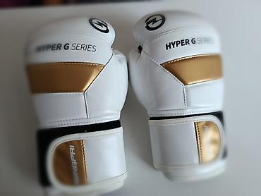 Перчатки: Боксерские перчатки GINGPAI Hyper G Series - Цвет: белый с — 4