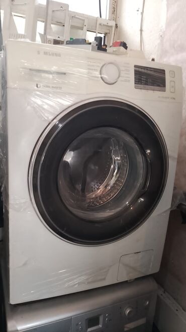 бу стиральные машины: Paltaryuyan maşın Samsung, 6 kq, Avtomat, Qurutmasız, Kredit yoxdur