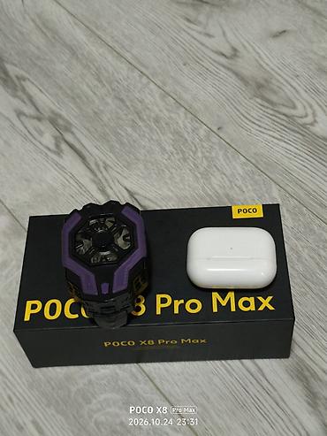 proektor acer: Poco X8 Pro Max, Б/у, 512 ГБ, цвет - Черный, 2 SIM, eSIM — 8