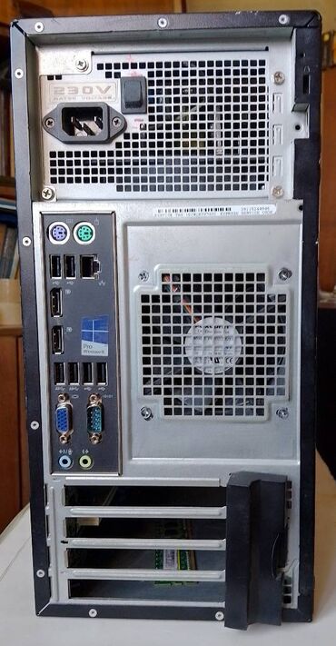 Masaüstü kompüterlər və iş stansiyaları: Dell Precision 1700, CPU i3 “4150” 3.5 GHz, RAM 4 DDR3 artırmaq olar - — 3