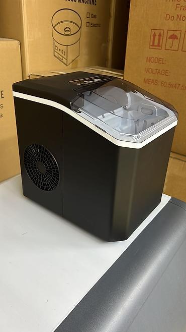 Buz aparatları: Kompakt Buz Hazırlayan Aparat (Countertop Ice Maker) - Rəng: Qara, ağ — 2
