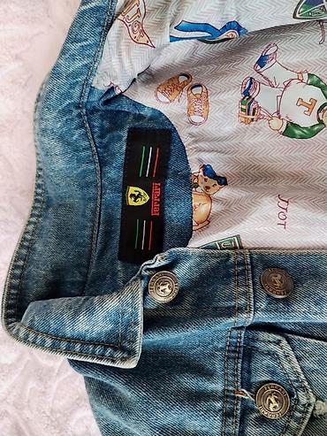 Pencəklər: Uşaq cins gödəkcə – “Ferrari” dizaynı. *Daha çox uşaq məhsulları üçün — 3