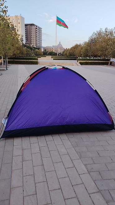 ucuz tablo: Turist çadırı – 6 nəfərlik, yüngül və sürətli quraşdırılan model — 5