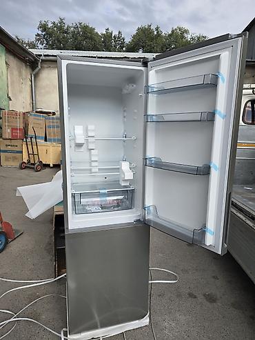 бутка бу: Муздаткыч Жаңы, Эки камералуу, De frost (тамчы), 58 * 1 * 60 — 5