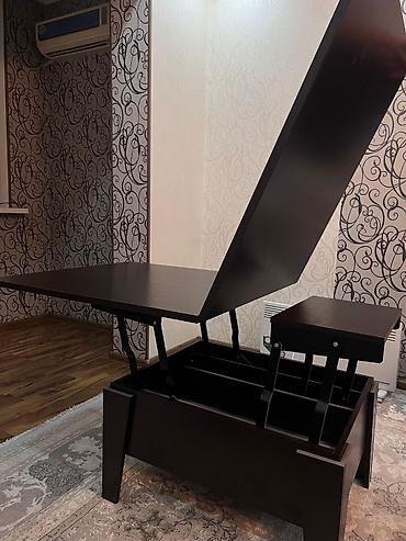 Столы-трансформеры: Стол трансформер Для зала, Раскладной стол, цвет - Черный — 4