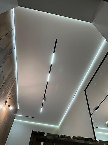 Натяжной потолок: Натяжной потолок Глянцевое, Матовое, 3D потолки Гарантия, Бесплатная консультация, Бесплатный замер — 5