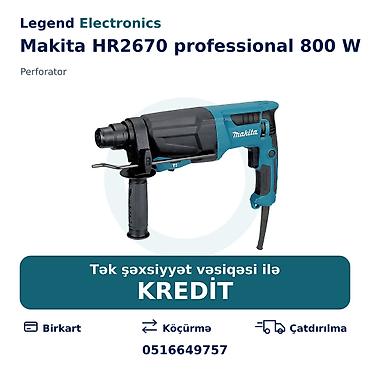dinamometrik acar: Elan başlığı: Perforator Makita HR2670 professional 800 W Elan mətni — 1