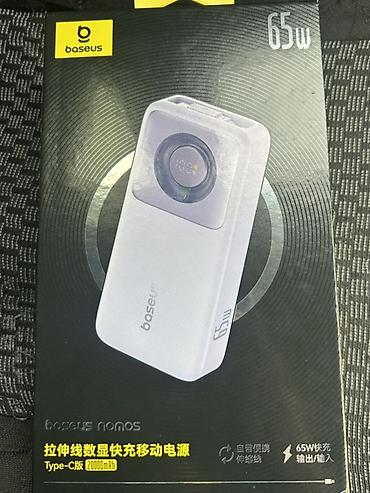 oppo a5 pro: Powerbank Baseus, 20000 mAh, Yeni — 1