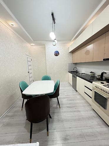 квартира кок жаре: 3 комнаты, 84 м², Кок-Жар мкр Элитка, 8 этаж, Дизайнерский ремонт — 5