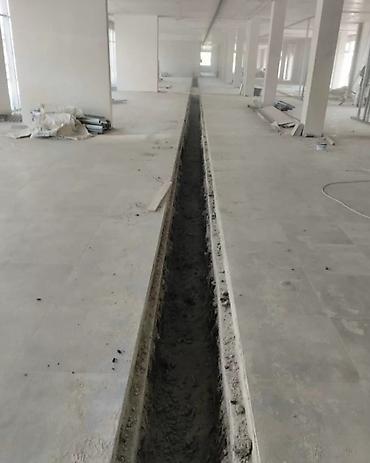 Beton işləri: Beton kəsimi və deşilməsi xidməti - Monolit beton, dəmir-beton plitə — 10