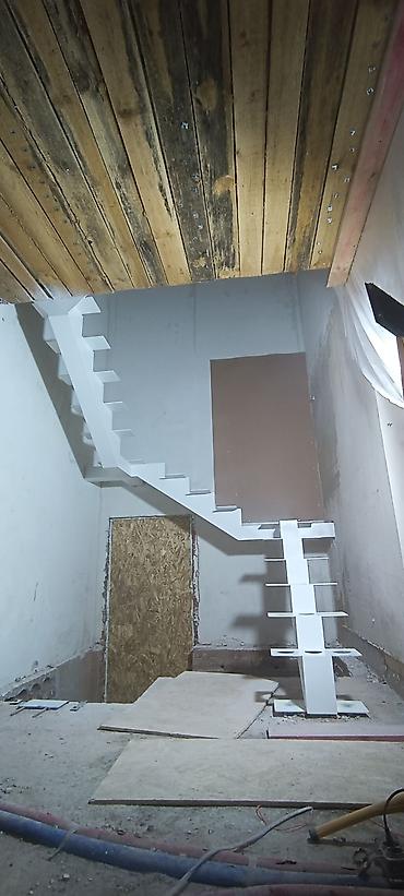 Металлические лестницы: Металлическая лестница Для дома, Форма лестницы: Г-образная, Стиль: Лофт — 16