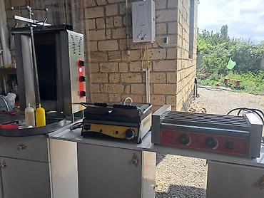 Аппараты для донера: Fast-food avadanlıqları paketi Təsvir: - Şaurma/Döner aparatı — 5