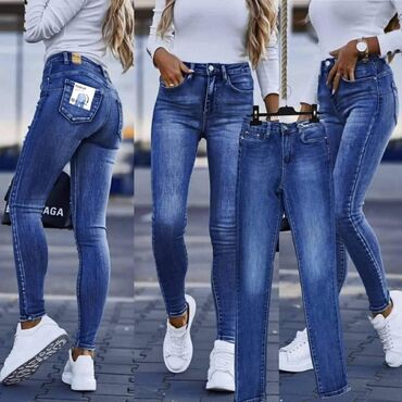 Farmerke: Hit push up modeli farmerki za vitkiji i puniji stas - cena 2500din - — 4