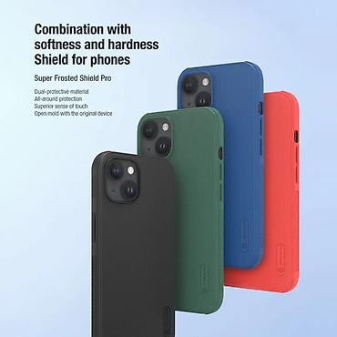 Maske i futrole za telefone: Maska Nillkin Scrub Pro za iPhone 15 6.1 zelena. Uz brzu dostavu i — 4