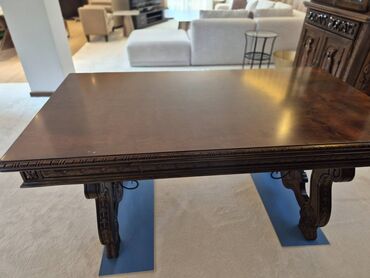 Bağ divan və kreslo dəstləri: İşlənmiş, Jurnal masası, 2 kreslo, Divan, Rumıniya — 12