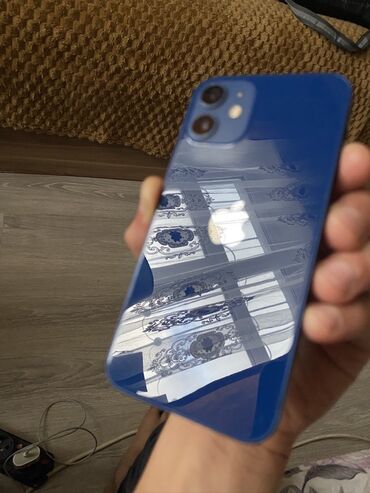 мини холодильник: IPhone 12 mini, 64 GB, Göy, Face ID
