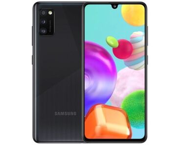 a03 core: Samsung Galaxy A41, Б/у, 64 ГБ, цвет - Черный, 2 SIM