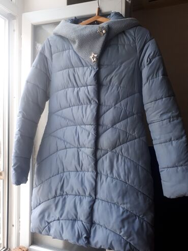 детские зимние куртки с капюшоном: Gödəkçə S (EU 36), rəng - Mavi