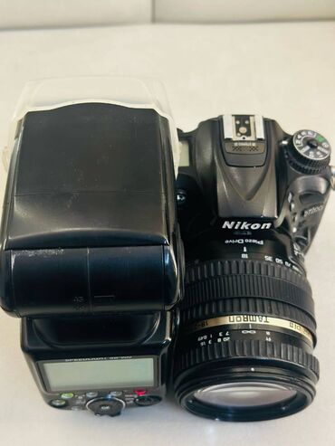 Fotokameralar: Özüm işlətmisem, problemsiz işleyir. Hecne nikon 7200 files sb 900 — 9