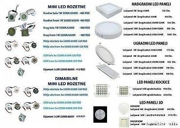 Rasveta: 💡 DIMABILNI • OBIČNI • RGB PANELI • ROZETNE • LED TRAKE NAJ CENE – — 4