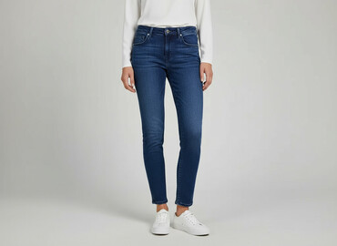 jeansy lindex: H&M, Jeansy damskie, rozmiar S