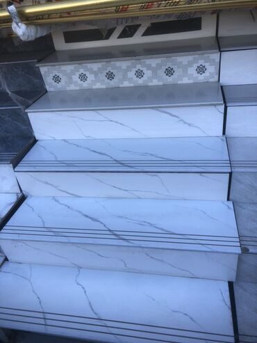 Mərmər: Mərmər və keramoqranit pilləkən örtükləri 010-315-51-04 - Material — 5