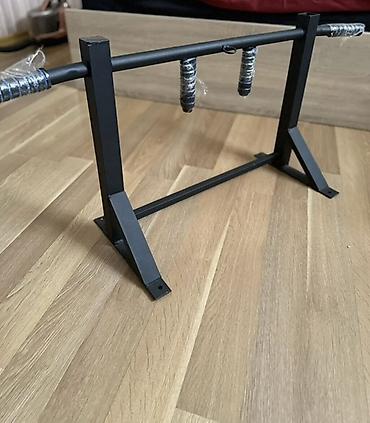 Turniklər və bruslar: Çoxfunksiyalı divar üçün turnik - Material: qalın metal profildən — 1