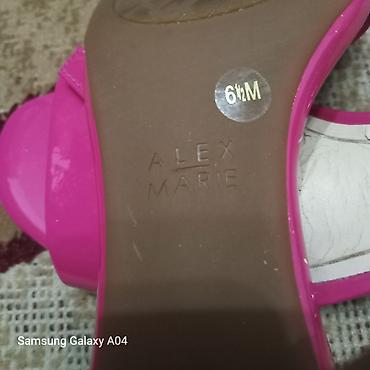 Basanoşka və səndəllər: ALEX MARIE qadın sandaleti 38,39 - Rəng: parlaq çəhrayı - Model: açıq — 5
