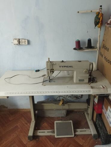 работа в швейном цеху: Швейная машина Typical, Механическая, Полуавтомат