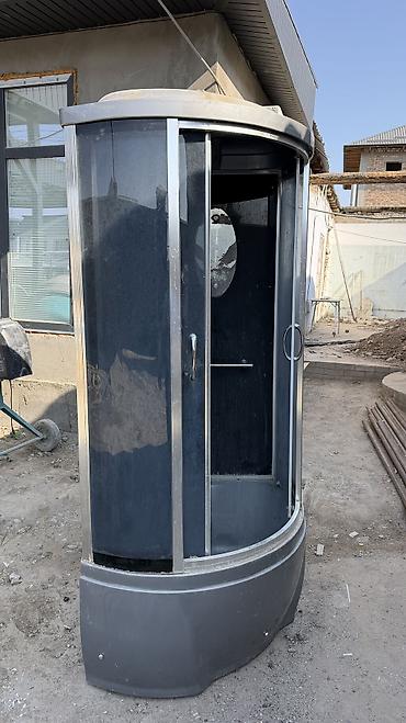 детскую кроватку трансформер: Душевая кабина Полукруглая, Покрытие: Тонированное — 1