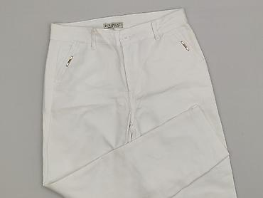 dresy adidas biale: Spodnie materiałowe damskie, rozmiar M — 1