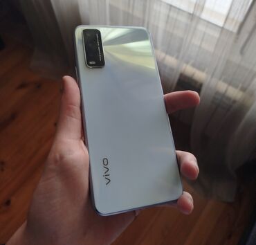 telfon satişi: Vivo V20, 64 GB, rəng - Ağ, Sensor