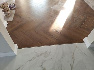 Напольные работы: Рофессиональная укладка кварц-ламината и ламината «ёлочкой» Выполняю — 9