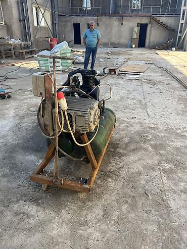 Alətlər: Sənaye tipli hava kompressoru 3 porşenli 12 atmoaferli 200 litr - — 4