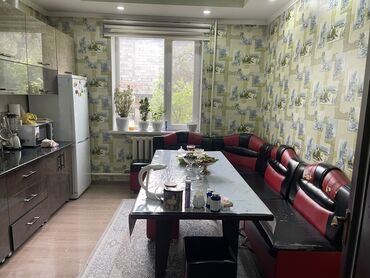 дом районе кудайберген: 125 м², 6 комнат, Свежий ремонт С мебелью